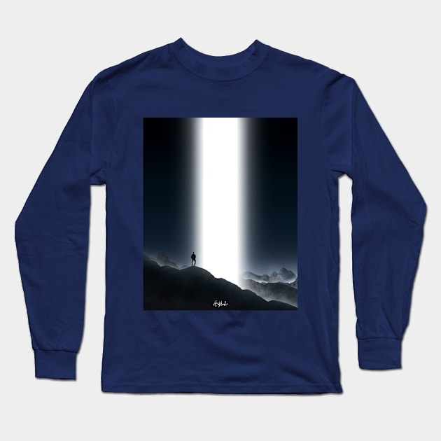 Alone Long Sleeve T-Shirt by ArijitWorks